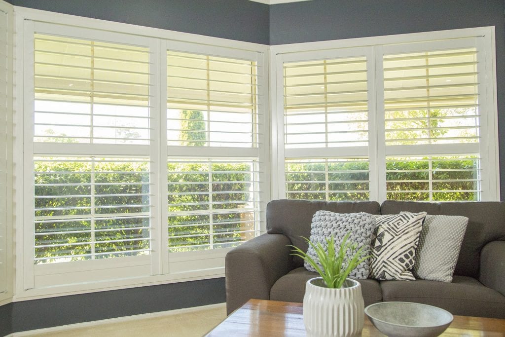 sliding shutter blinds